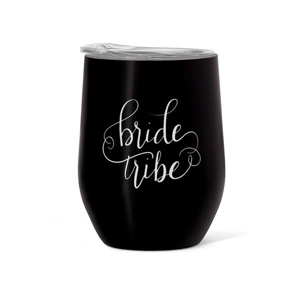 16 oz. Stainless Steel Black Bride Tribe Tumbler