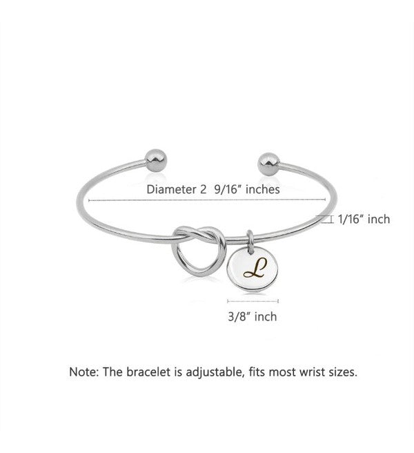 Wedding Personalized Bridesmaid Bangle Gift Set