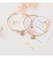 Wedding Personalized Bridesmaid Bangle Gift Set