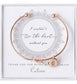 Wedding Personalized Bridesmaid Bangle Gift Set