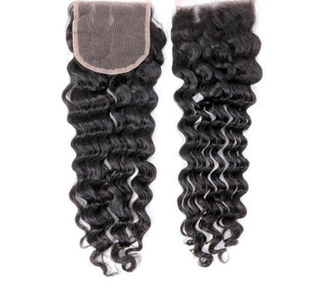 Burmese Exotic Curly Lace Closure